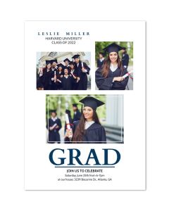 Grad Custom Photo Graduation Card