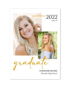 Graduate Custom Photo Graduation Card