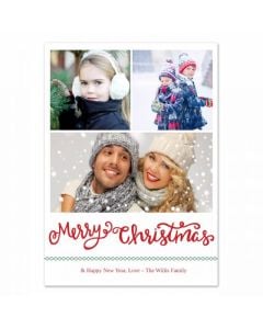 Sweater Personalized Christmas Photo Card