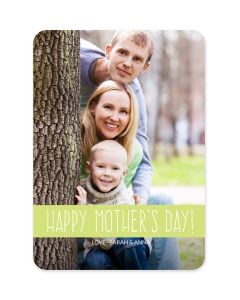 Happy Mother's Day Personalized Photo Card
