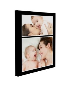 Black Border Custom Wrapped Canvas Print