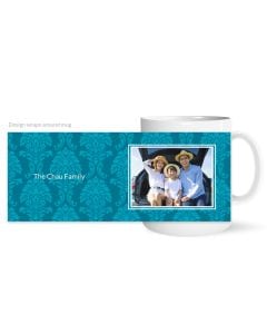 Damask Custom Mug