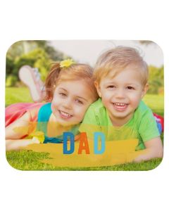 Paint Stroke Dad Custom Photo Mouse Pad