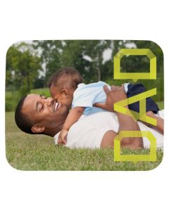 Neon Dad Customized Photo Mouse Pad