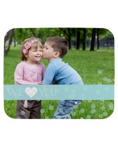 We Love You Custom Photo Mouse Pad