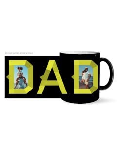 Neon Dad Personalized Mug