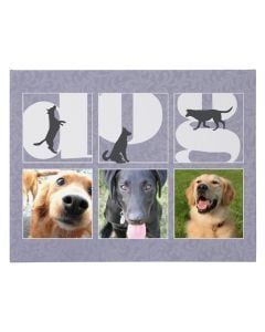 D-O-G Customized Wrapped Canvas Print