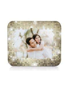 Glowing Stars Personalized Photo Mouse Pad