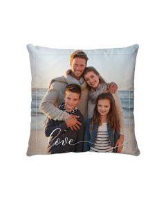 Love Border Custom Photo Pillow