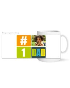 #1 Dad Customized Mug