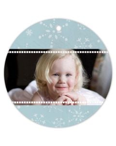 Hopscotch Personalized Photo Christmas Ornament