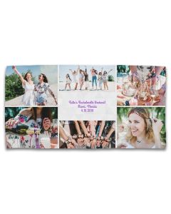 Party Time Customized Photo Towel